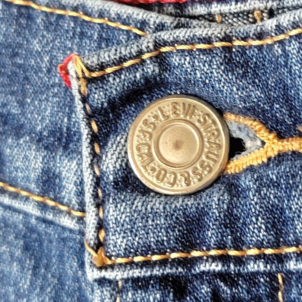 LEVIS 550 Relaxed Boot Cut Medium Wash Denim Jeans Womens Size 10 Medium - Picture 16 of 16